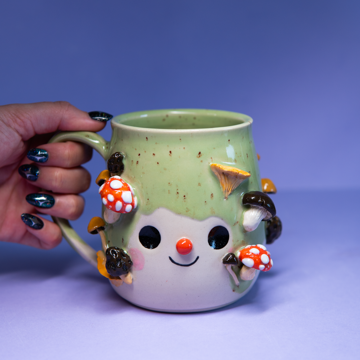 Cueillette Champignons 02 - Tasse 550ml Recto Verso