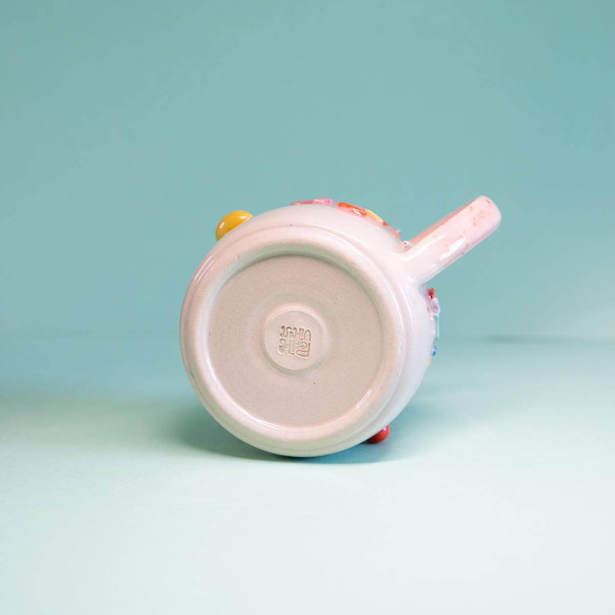 Octobre Rose - ligue contre le cancer - Tasse 400ml Recto Verso
