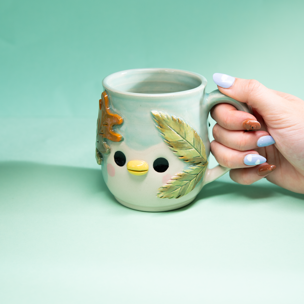 Feuilles d'automne - Tasse 400ml Recto Verso