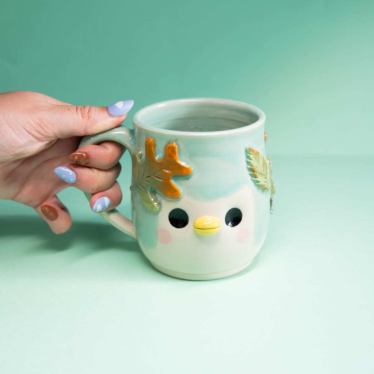 Feuilles d'automne - Tasse 400ml Recto Verso