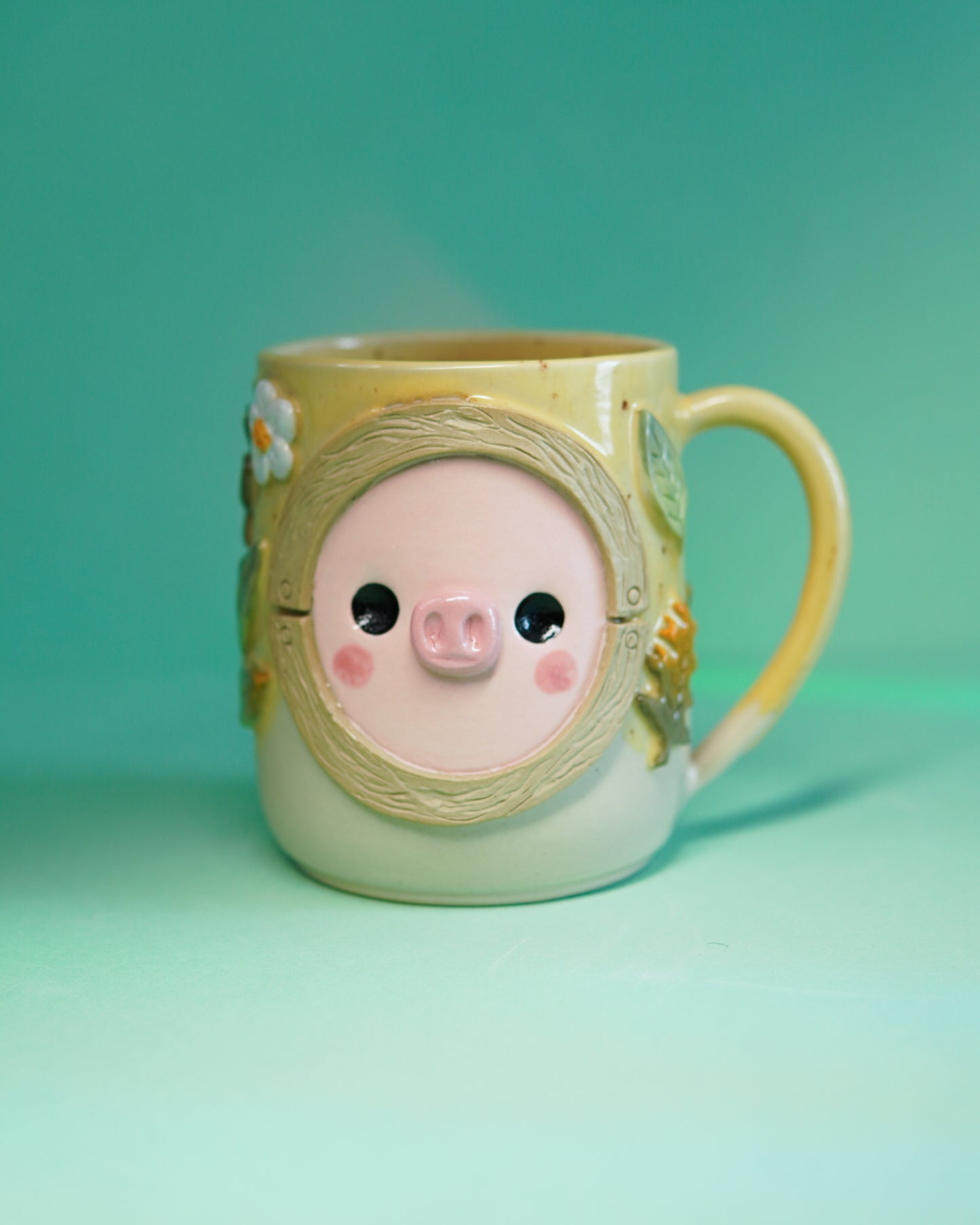 Cottage, canard & cochon - Tasse 650ml Recto Verso - Très léger défaut