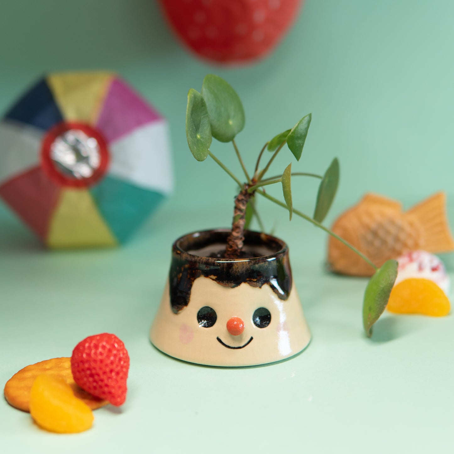 Mini pot Pudding - Pot de fleur percé