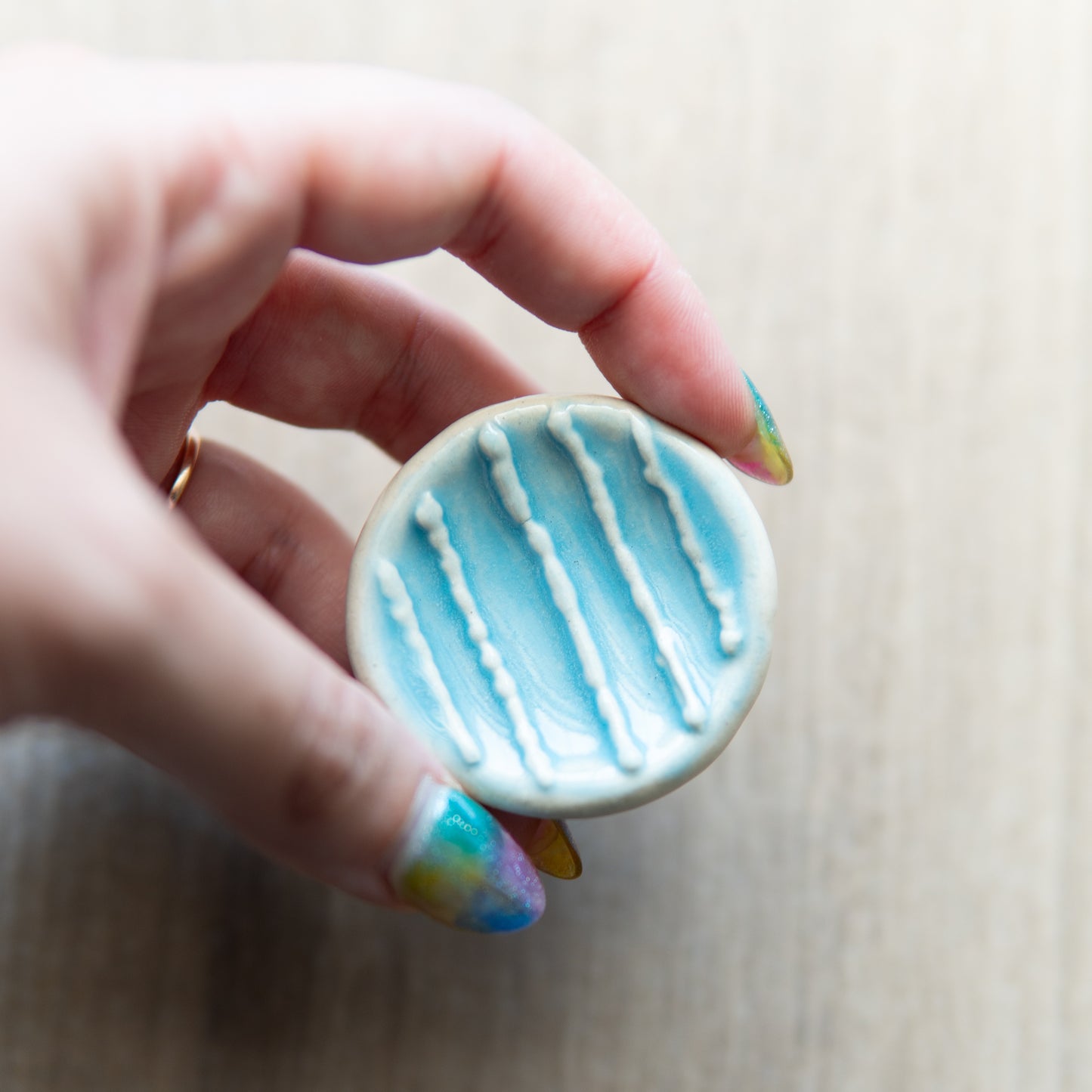 Worry stone avec relief