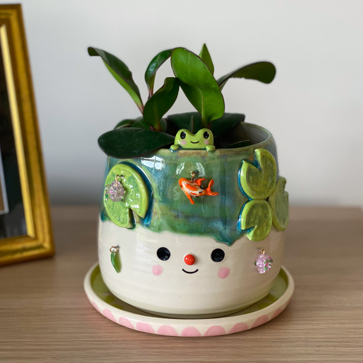 Nenuphar 03 - pot + soucoupe