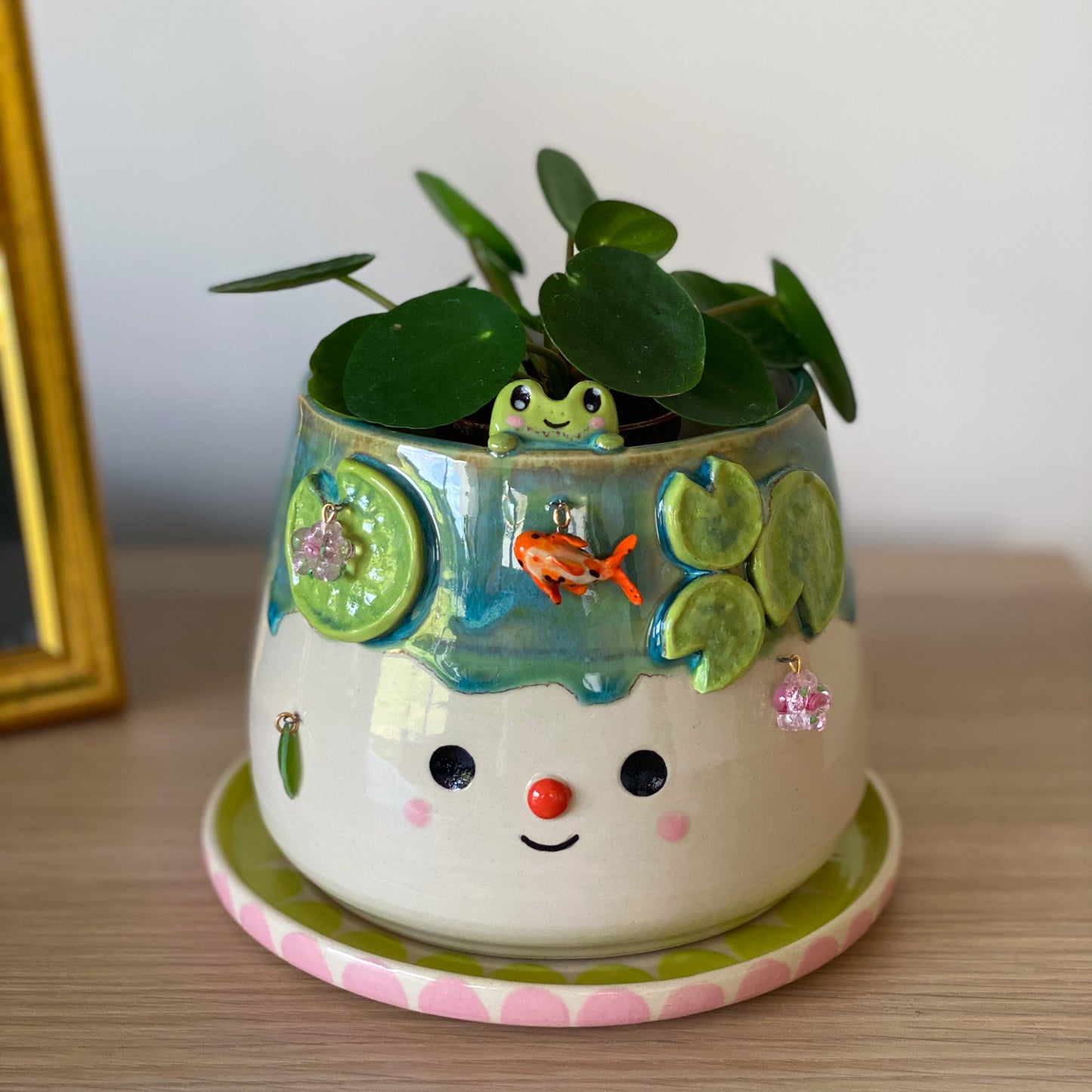 Nenuphar 04 - pot + soucoupe