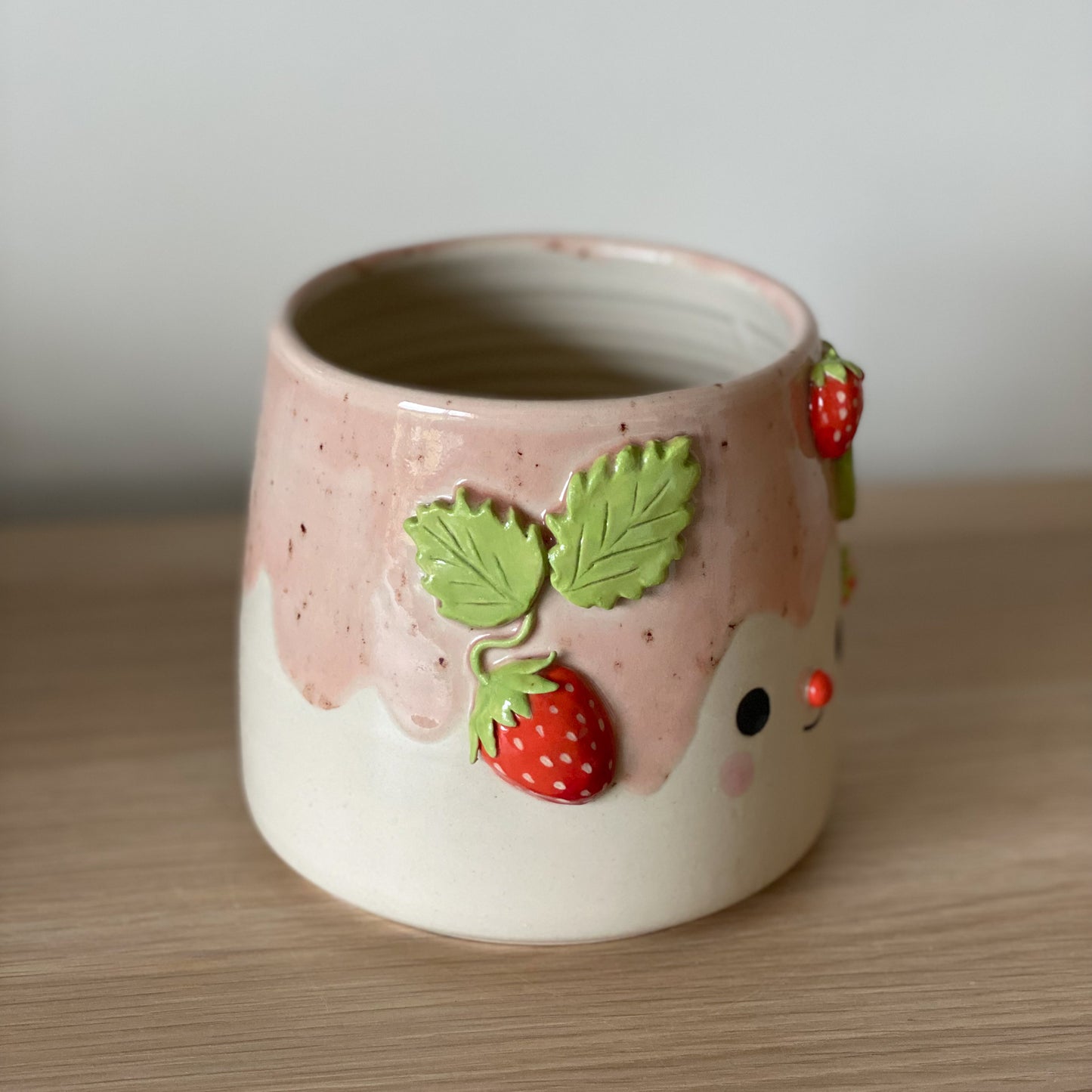 Fraises - Pot de fleur