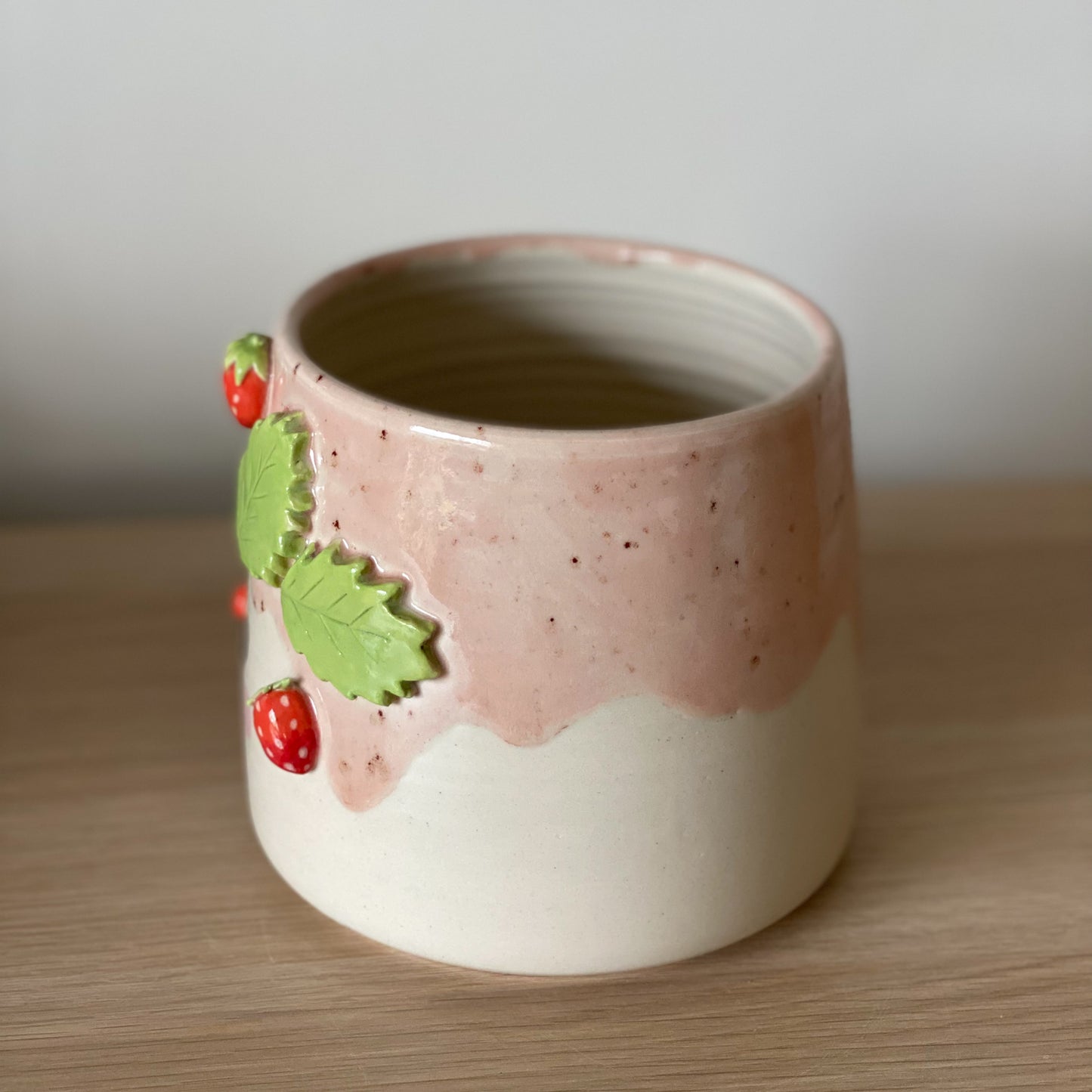Fraises - Pot de fleur