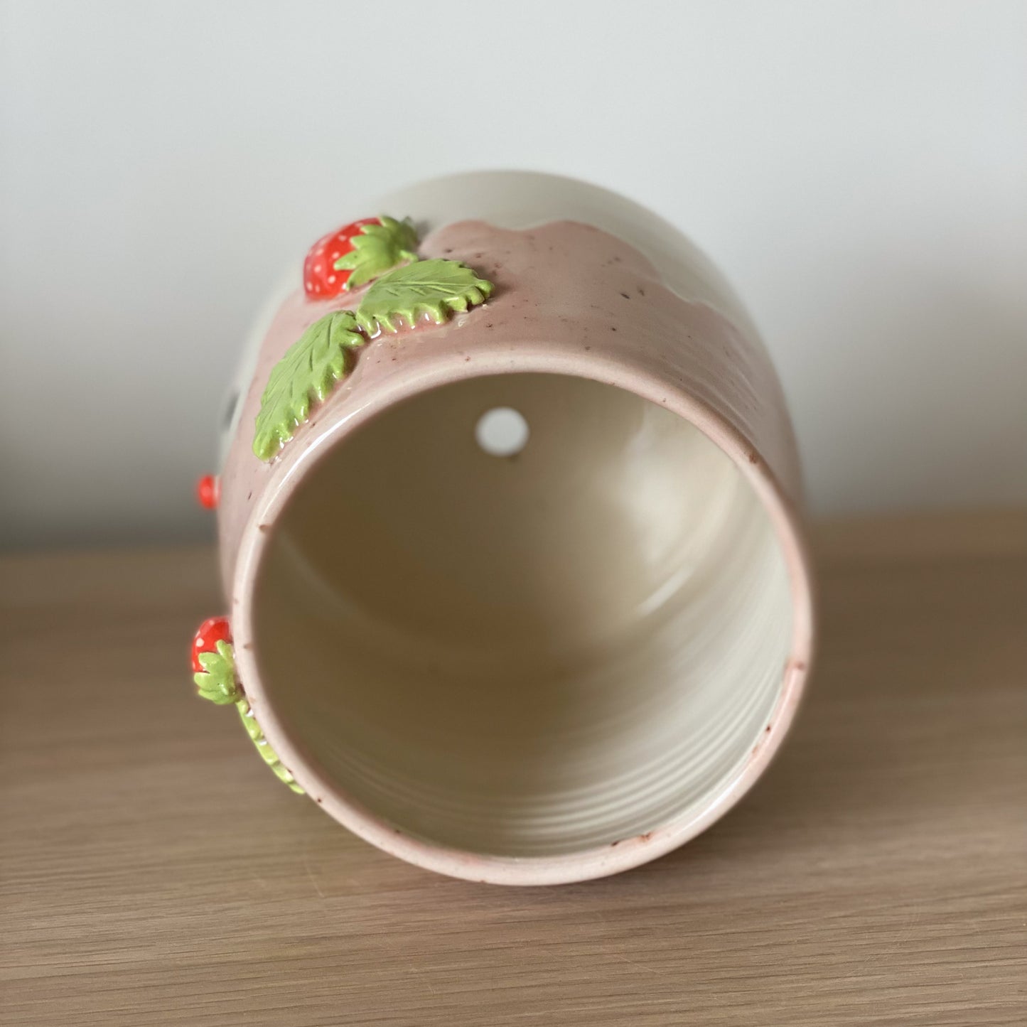 Fraises - Pot de fleur