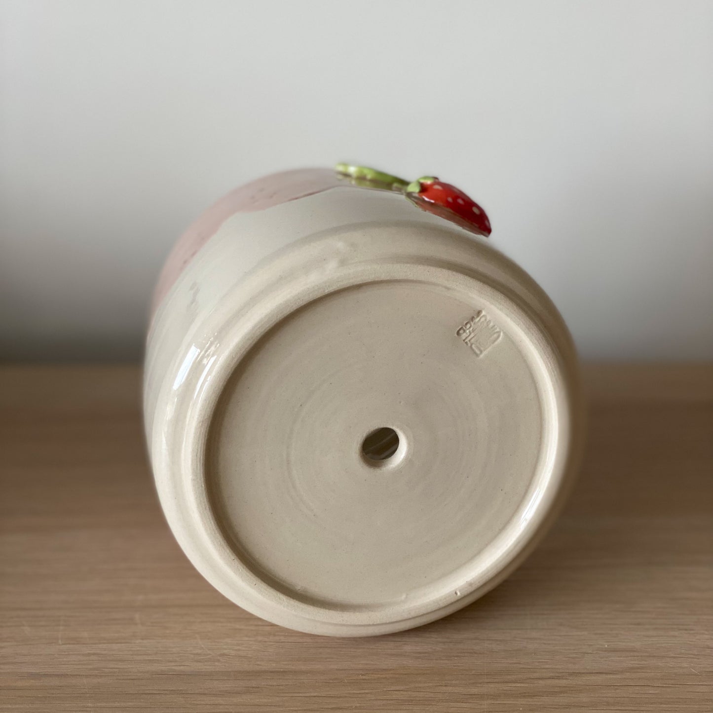 Fraises - Pot de fleur
