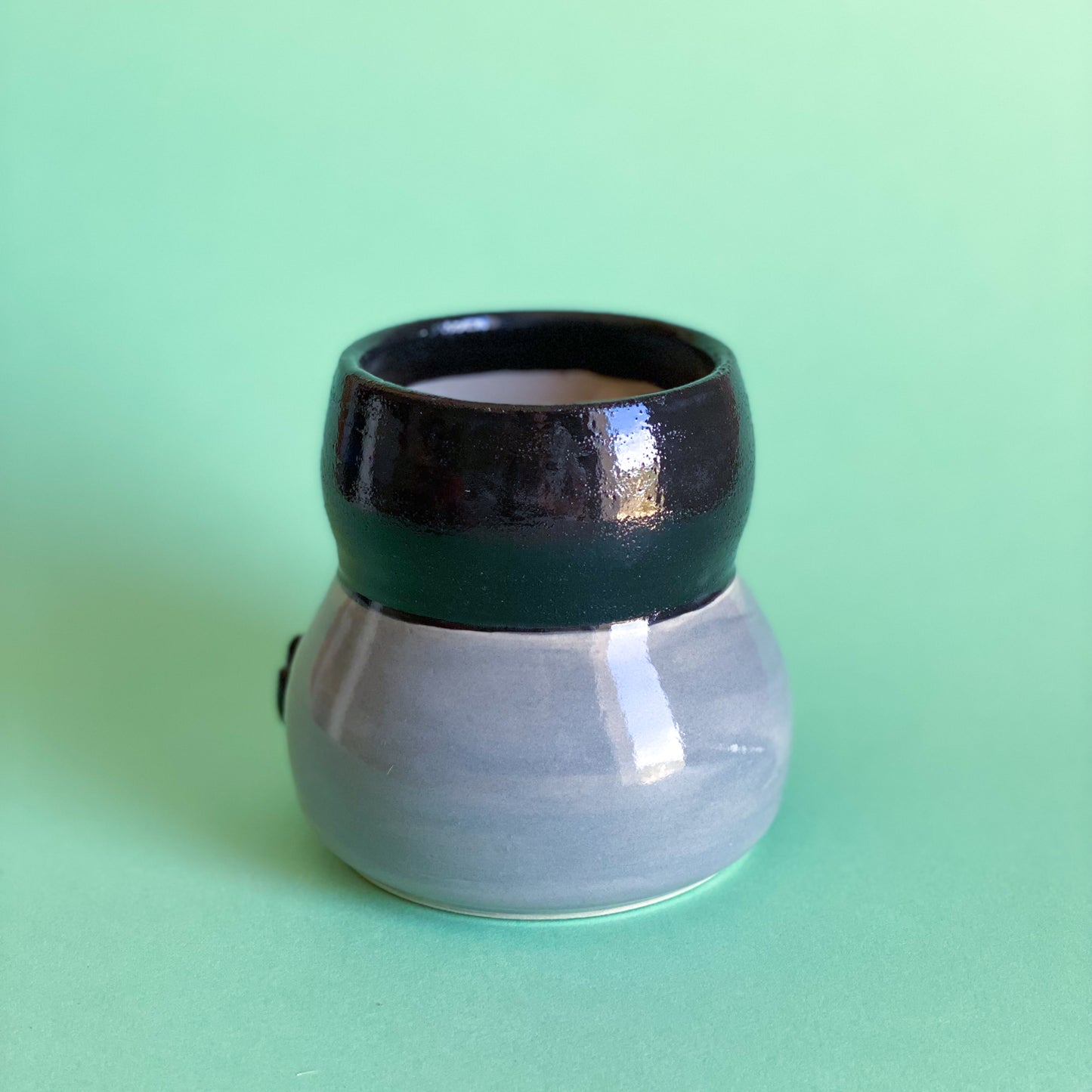 Pingouin dodu - Petit vase (pot non percé)
