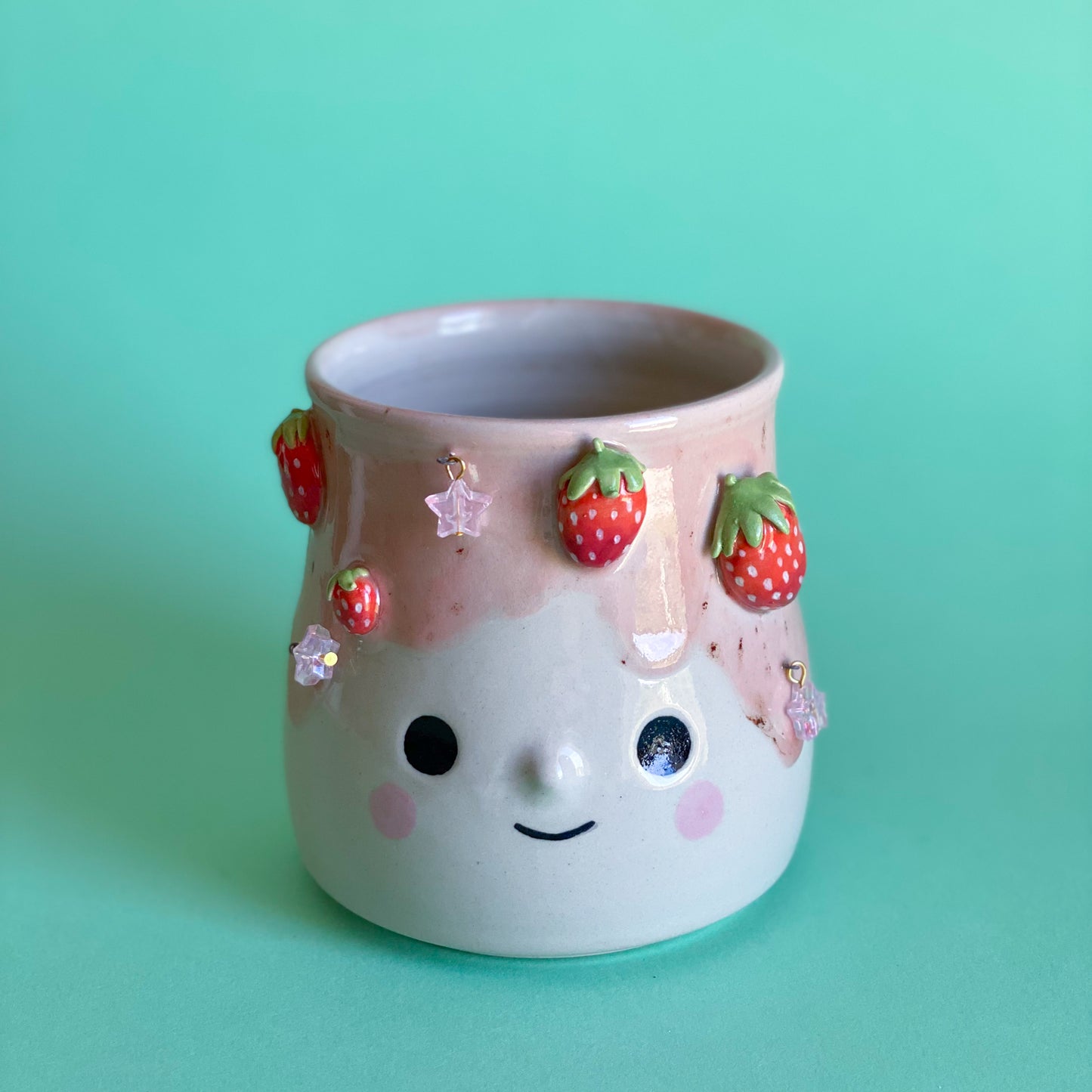 Fraises étoilées - Pot de fleur