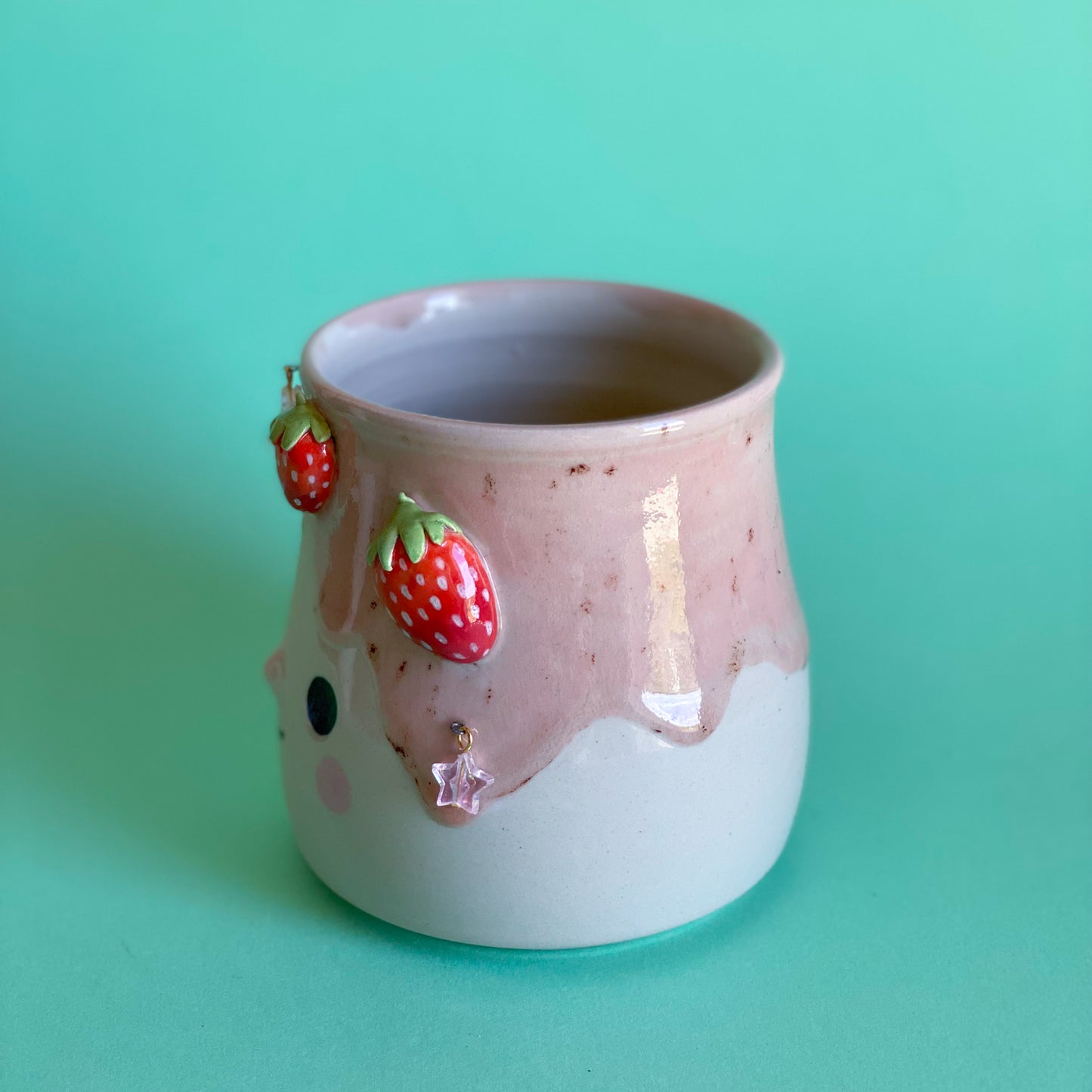 Fraises étoilées - Pot de fleur