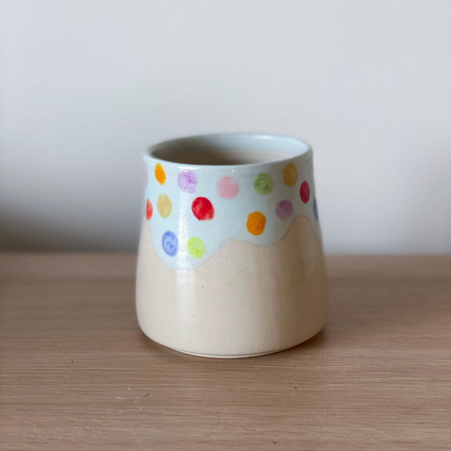 Coulis Confetti- Tasse / Gobelet avec Défaut
