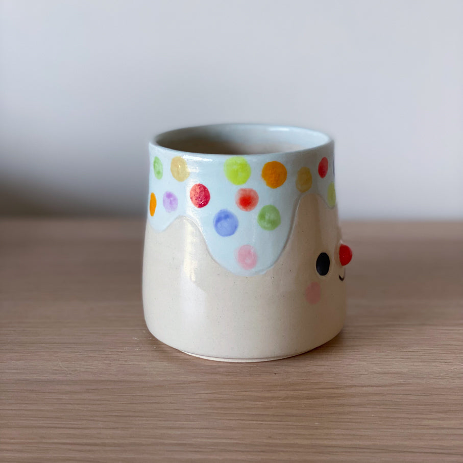 Coulis Confetti- Tasse / Gobelet avec Défaut