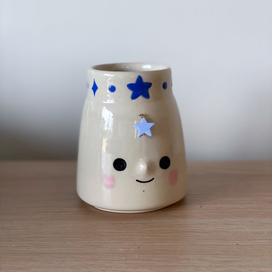 Nuit des étoiles - Petit vase (non percé)