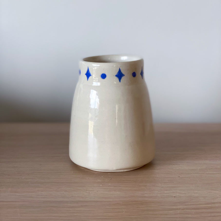 Nuit des étoiles - Petit vase (non percé)