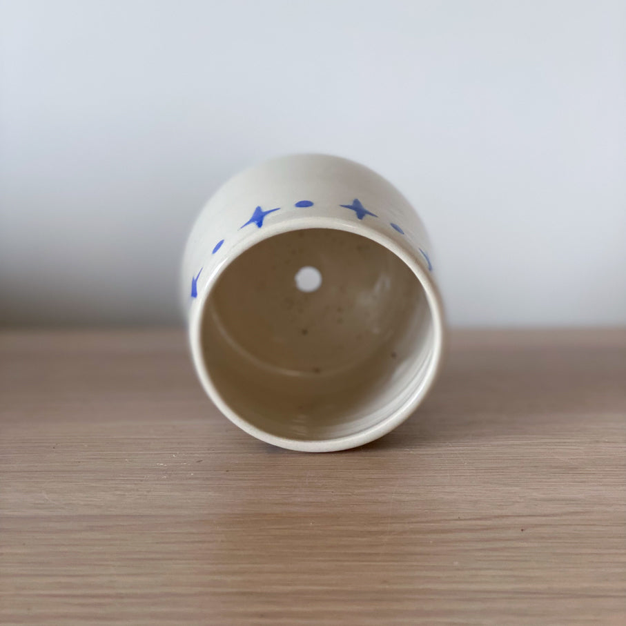 Nuit des étoiles - Mini pot de fleur