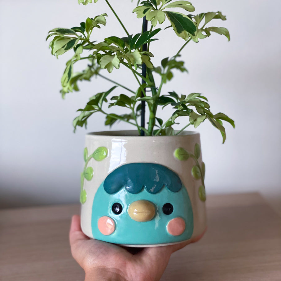 Kappa joufflu - Pot de fleur
