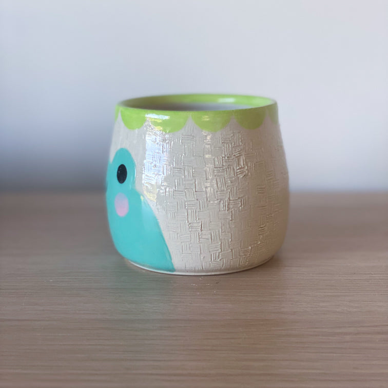 Portrait de la Grenouille - Petit pot de fleur