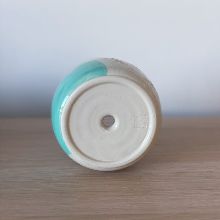 Portrait de la Grenouille - Petit pot de fleur
