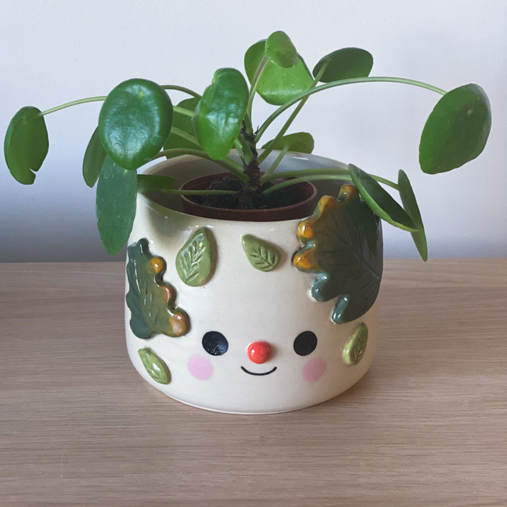 Feuillage d'automne - Pot de fleur (Léger défaut)