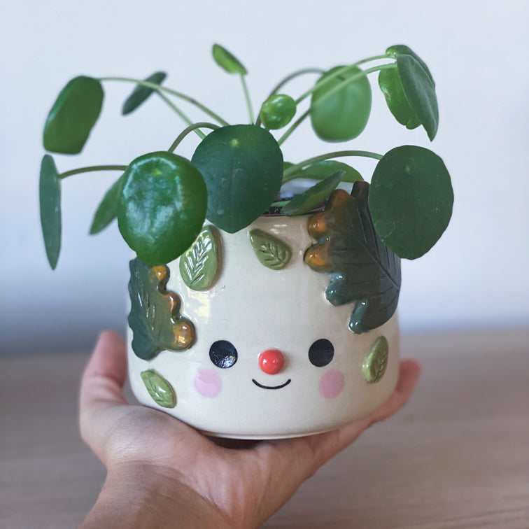 Feuillage d'automne - Pot de fleur (Léger défaut)