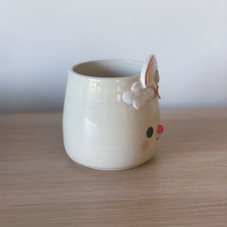 Arc en ciel lunaire - Petit pot de fleur