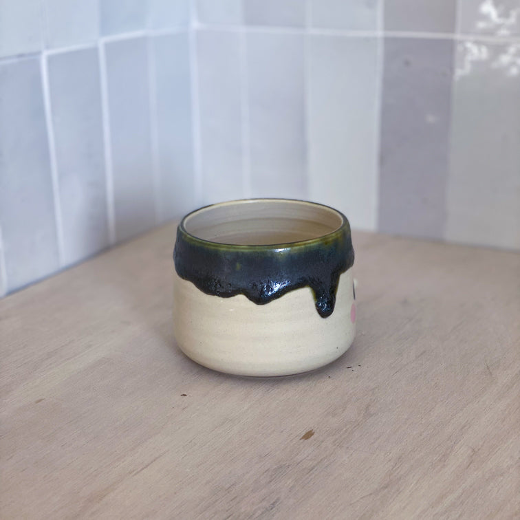 Coulure de Lichen - Petit Pot de fleur