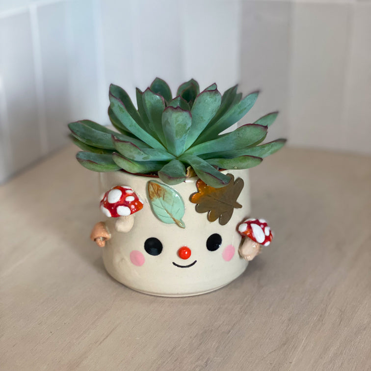 Automne Enchanté 03 - Petit Pot de fleur- DÉFAUT