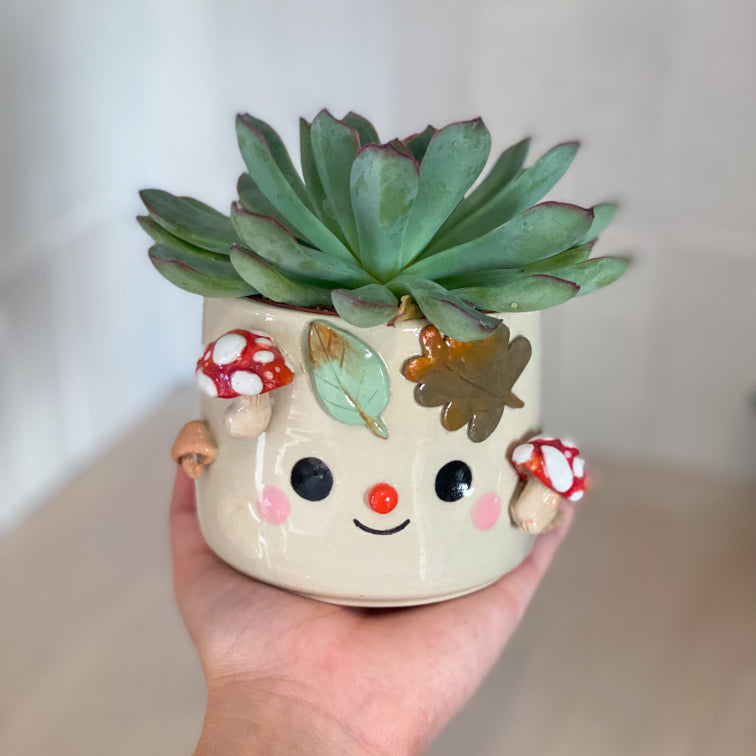 Automne Enchanté 03 - Petit Pot de fleur- DÉFAUT