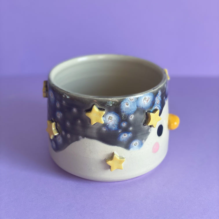 Canard galaxie - Grand Pot de fleur