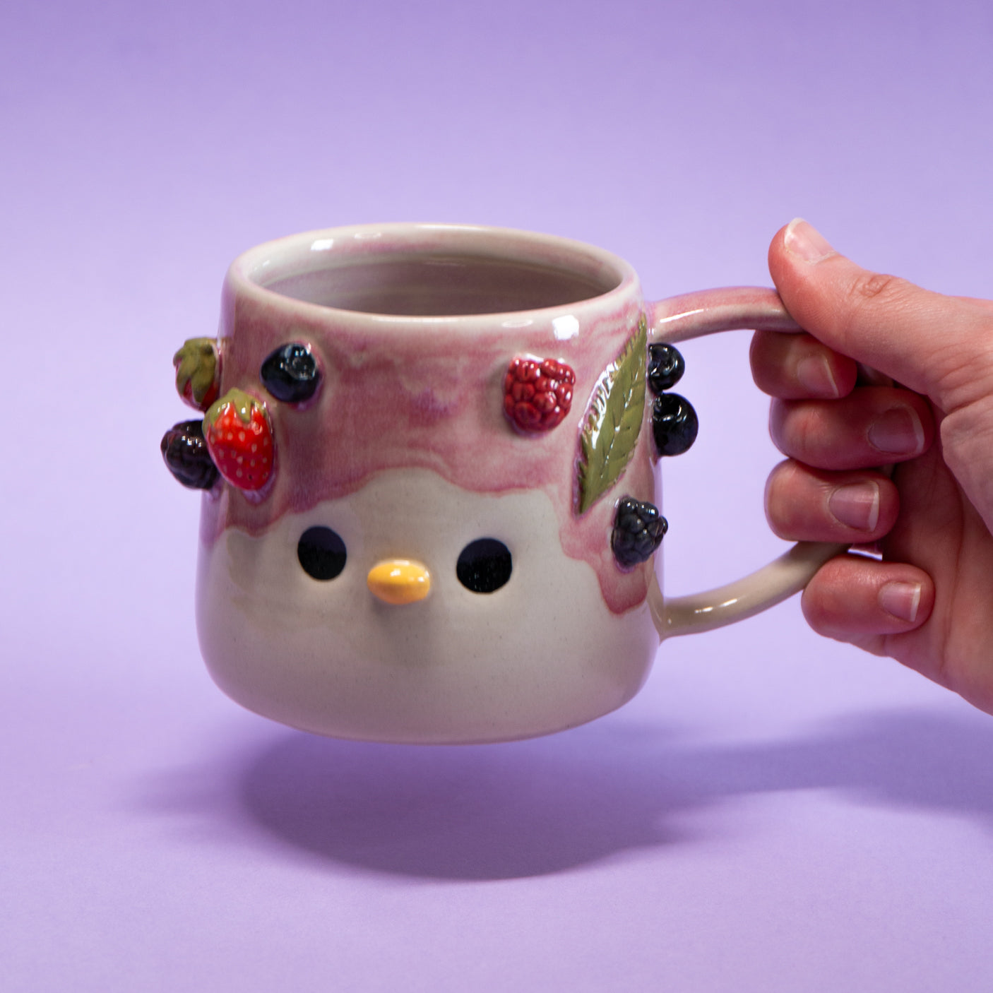 Fruits rouges - Tasse 350ml Recto Verso