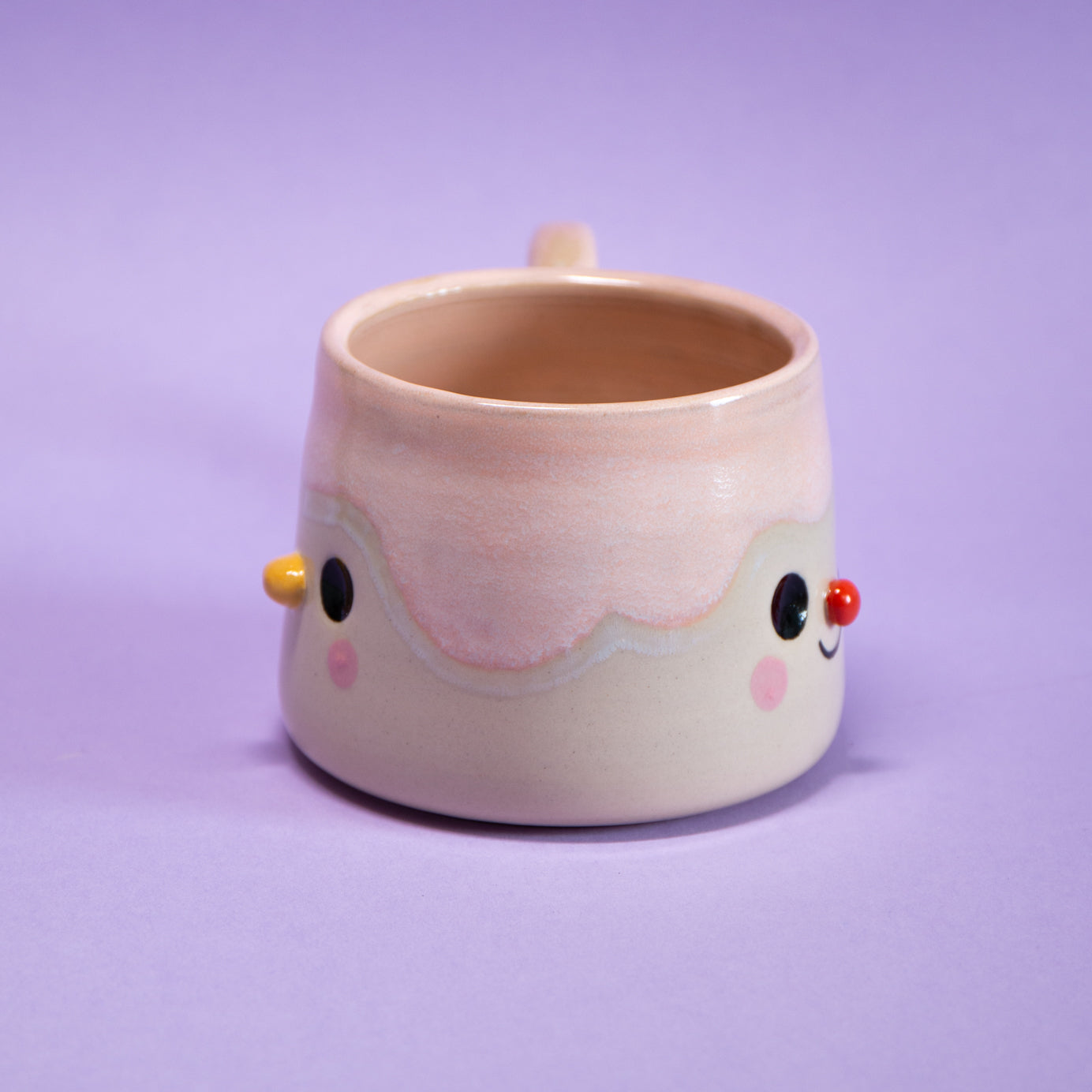 Écume rose - Tasse 400ml Recto Verso