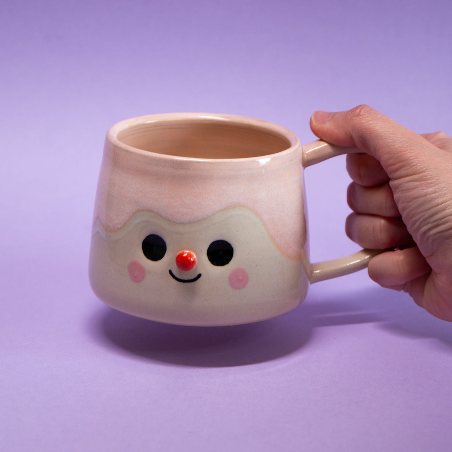 Écume rose - Tasse 400ml Recto Verso