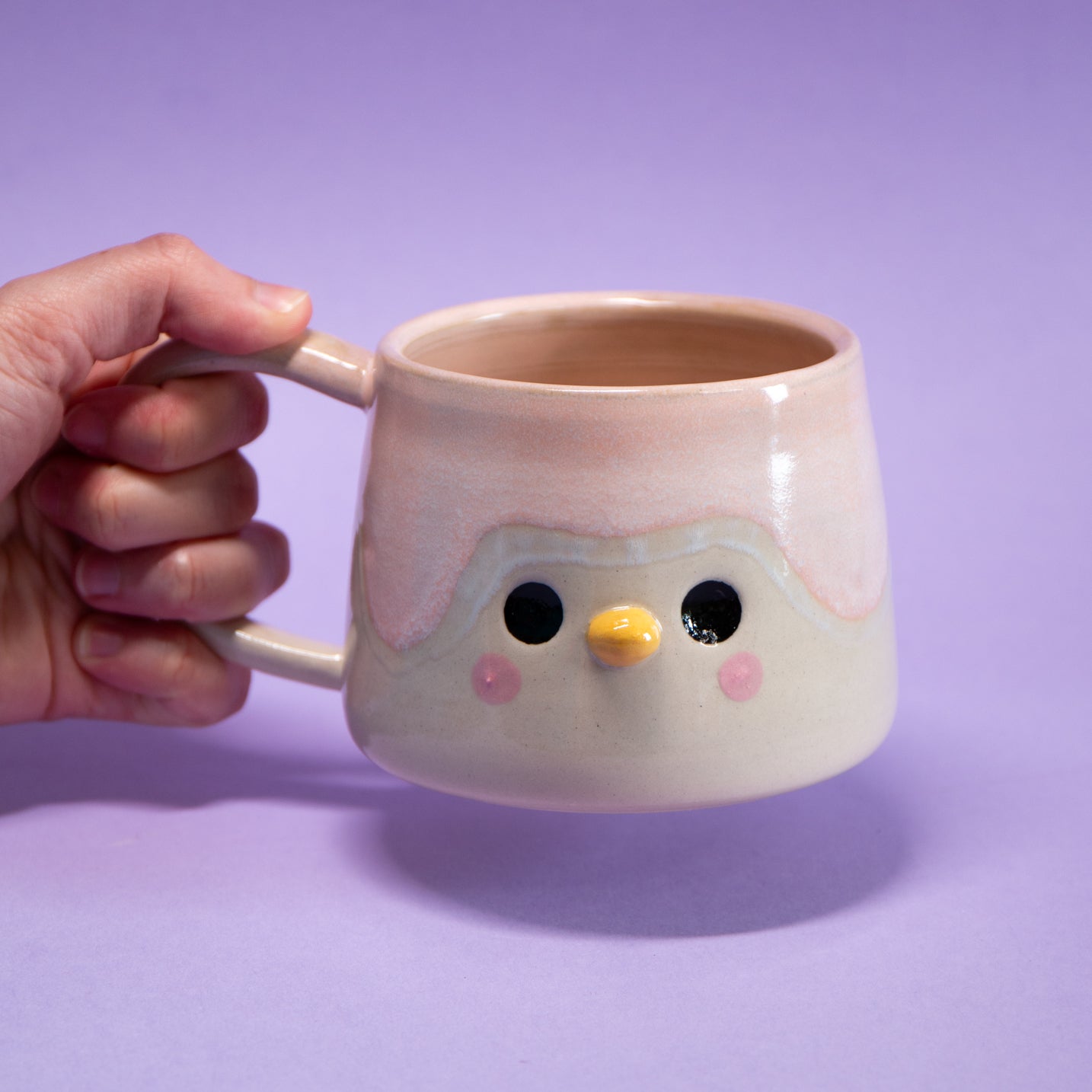 Écume rose - Tasse 400ml Recto Verso