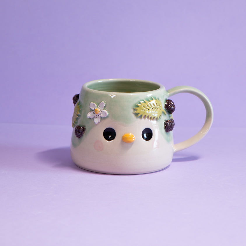 Cueillette aux mûres - Tasse 400ml Recto Verso