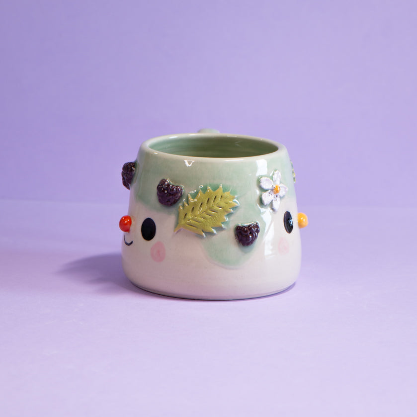 Cueillette aux mûres - Tasse 400ml Recto Verso