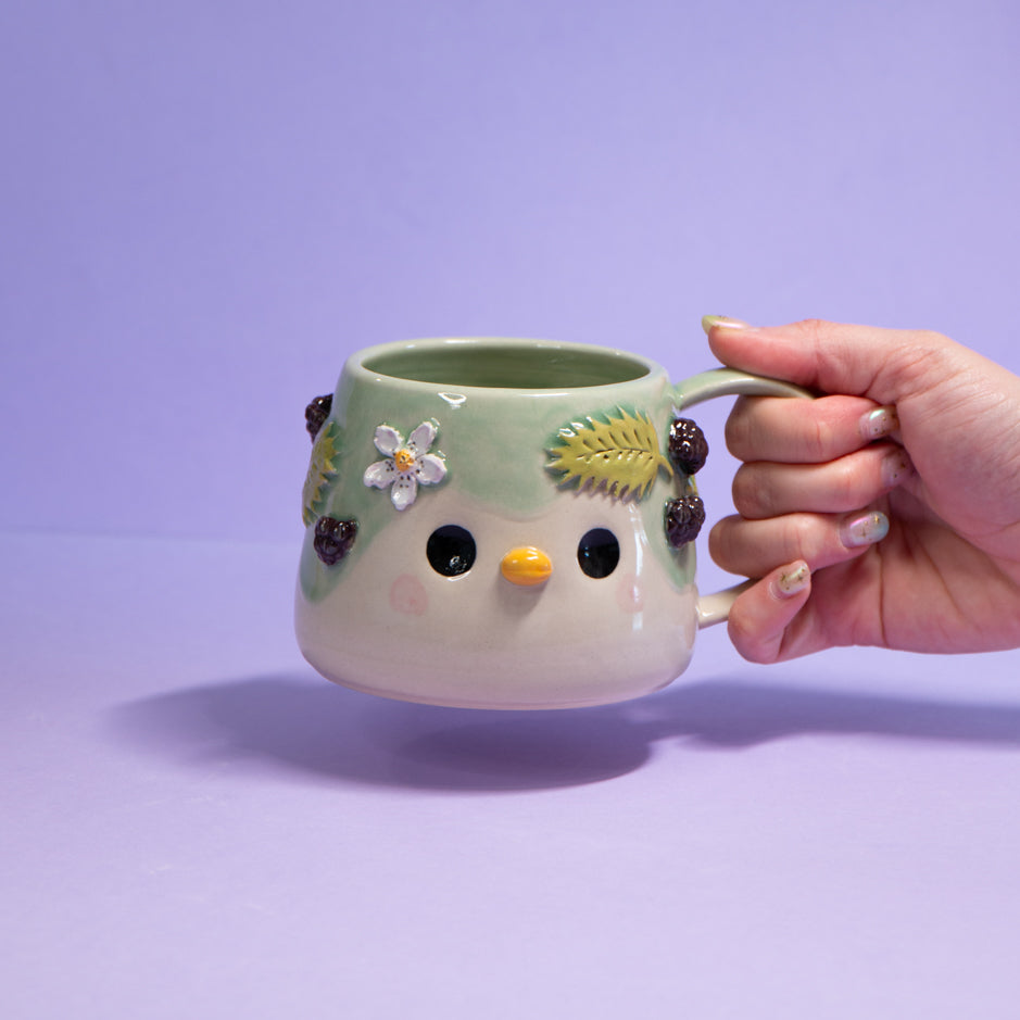 Cueillette aux mûres - Tasse 400ml Recto Verso