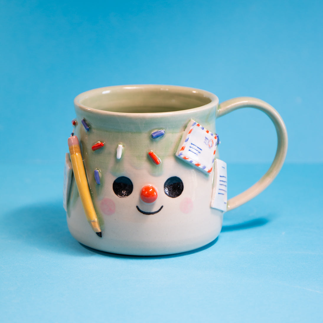 Lettre verte - Tasse 500ml Recto Verso