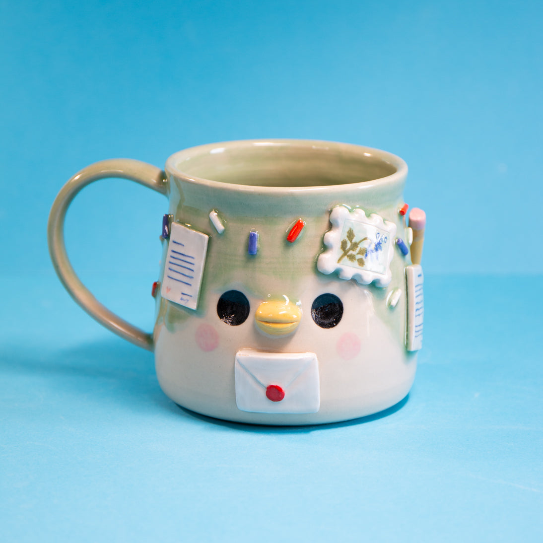 Lettre verte - Tasse 500ml Recto Verso