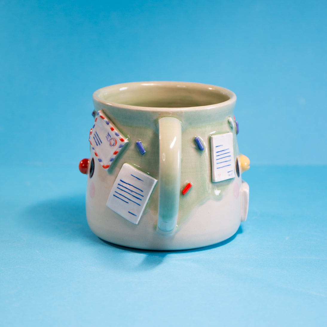 Lettre verte - Tasse 500ml Recto Verso