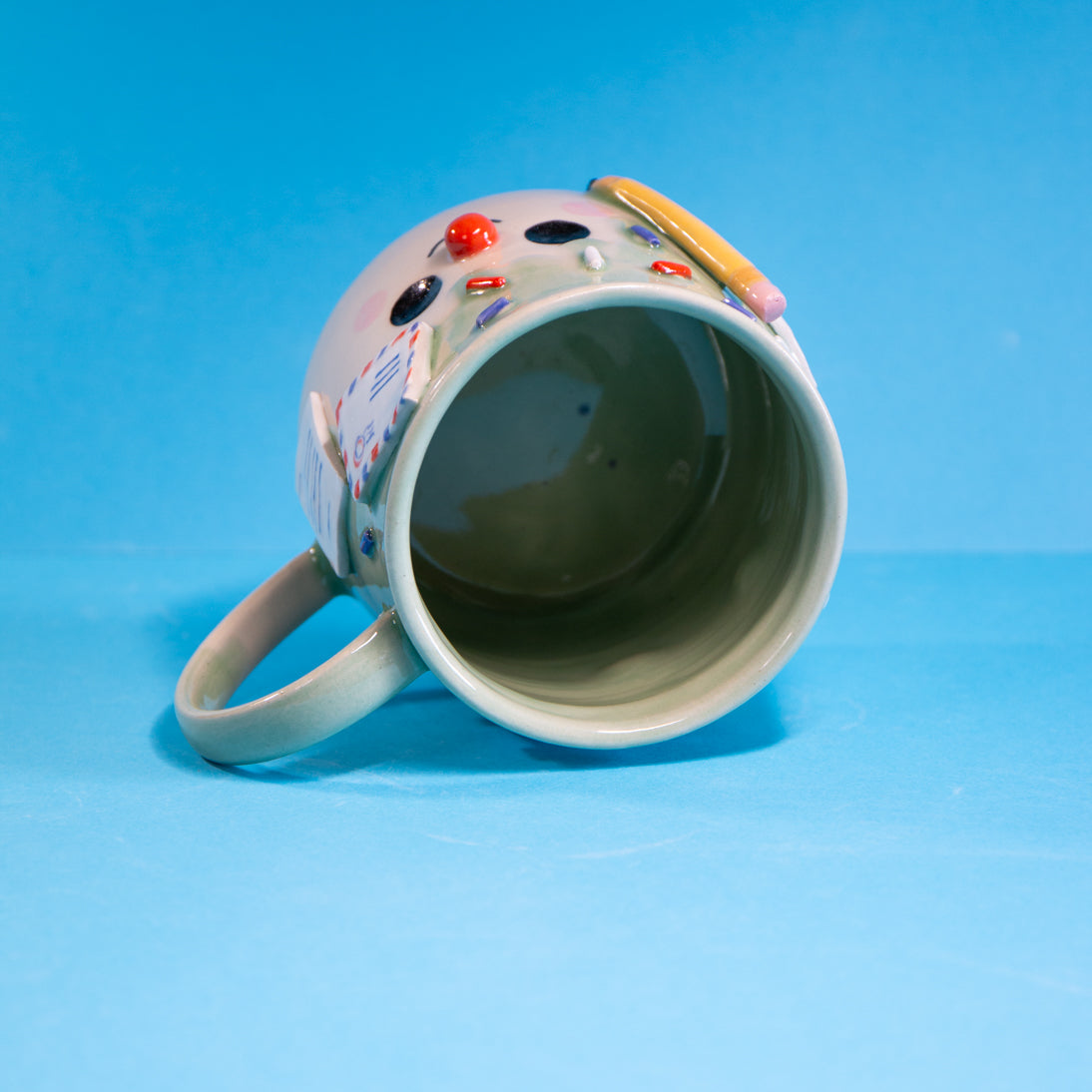 Lettre verte - Tasse 500ml Recto Verso