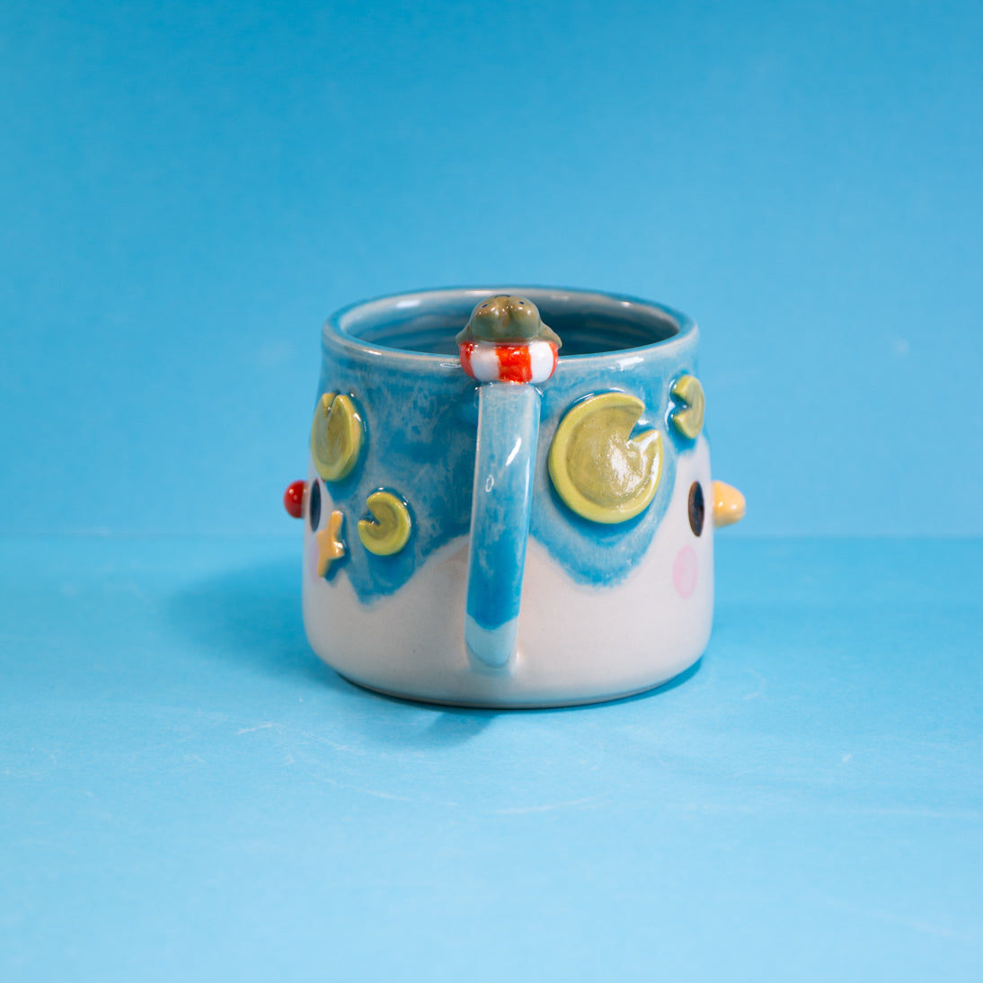 Pause grenouille - Tasse 400ml Recto Verso