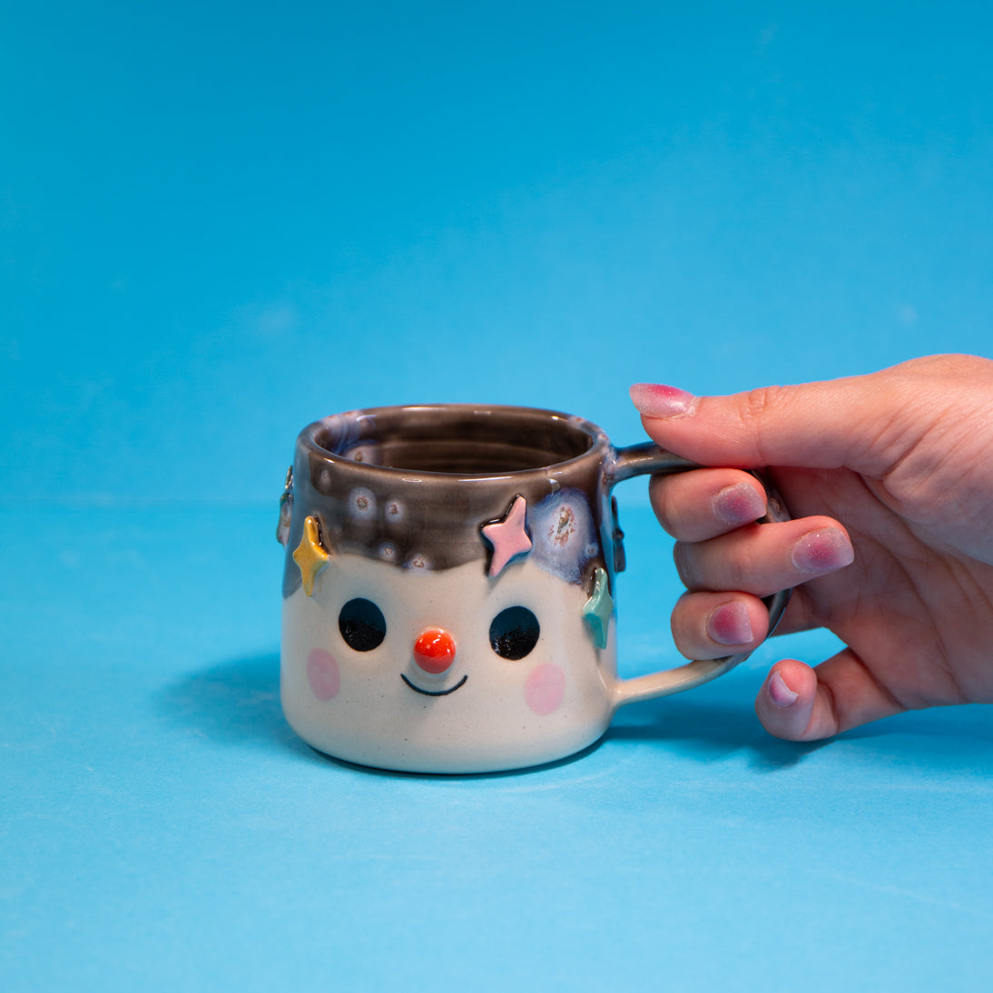 Galaxie étoilée 01 - Tasse Expresso 180ml Recto Verso