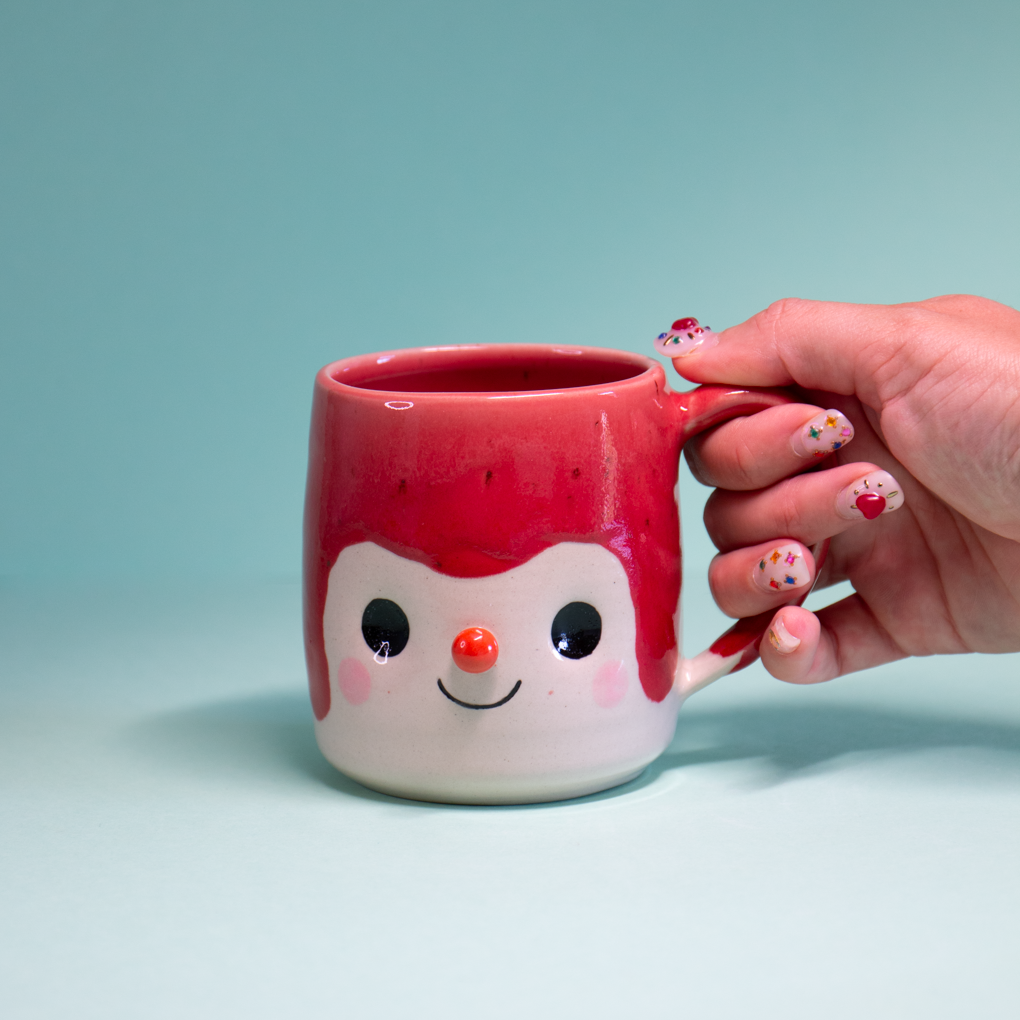 Dégradé framboise - Tasse 300ml Recto Verso
