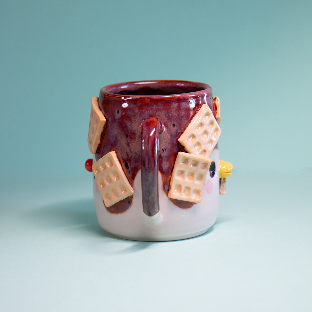 Gaufres, Pancakes & Chocolat - Tasse 600ml Recto Verso