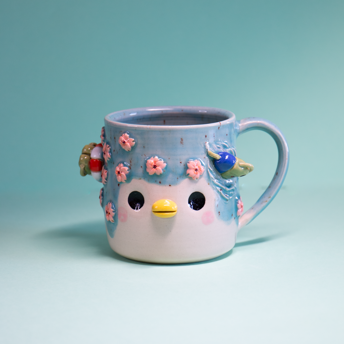 Baignade et fleurs de cerisier - Tasse 500ml Recto Verso