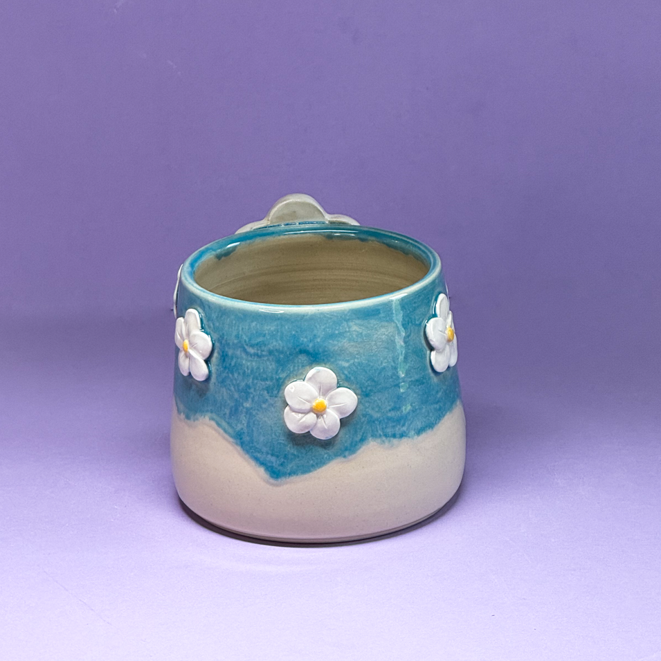 Nuage pluvieux - Pot de fleur