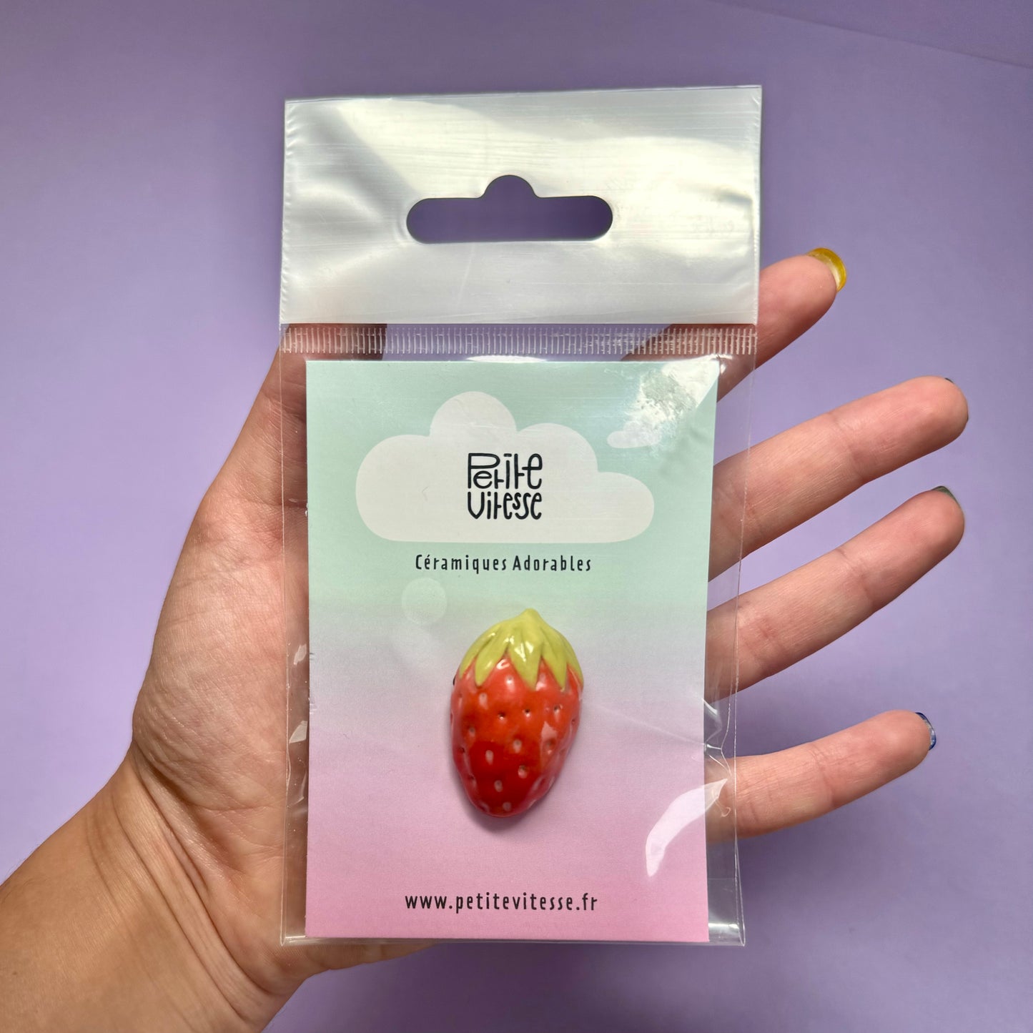 Fraise - Broche