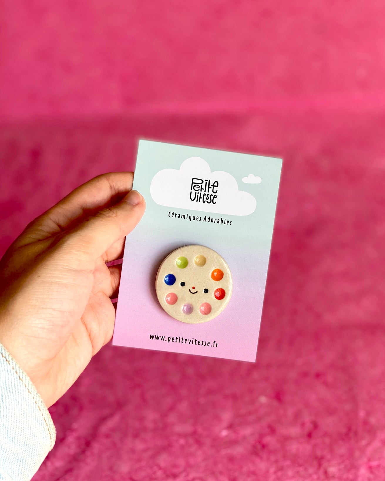 Broche Palette Bou'